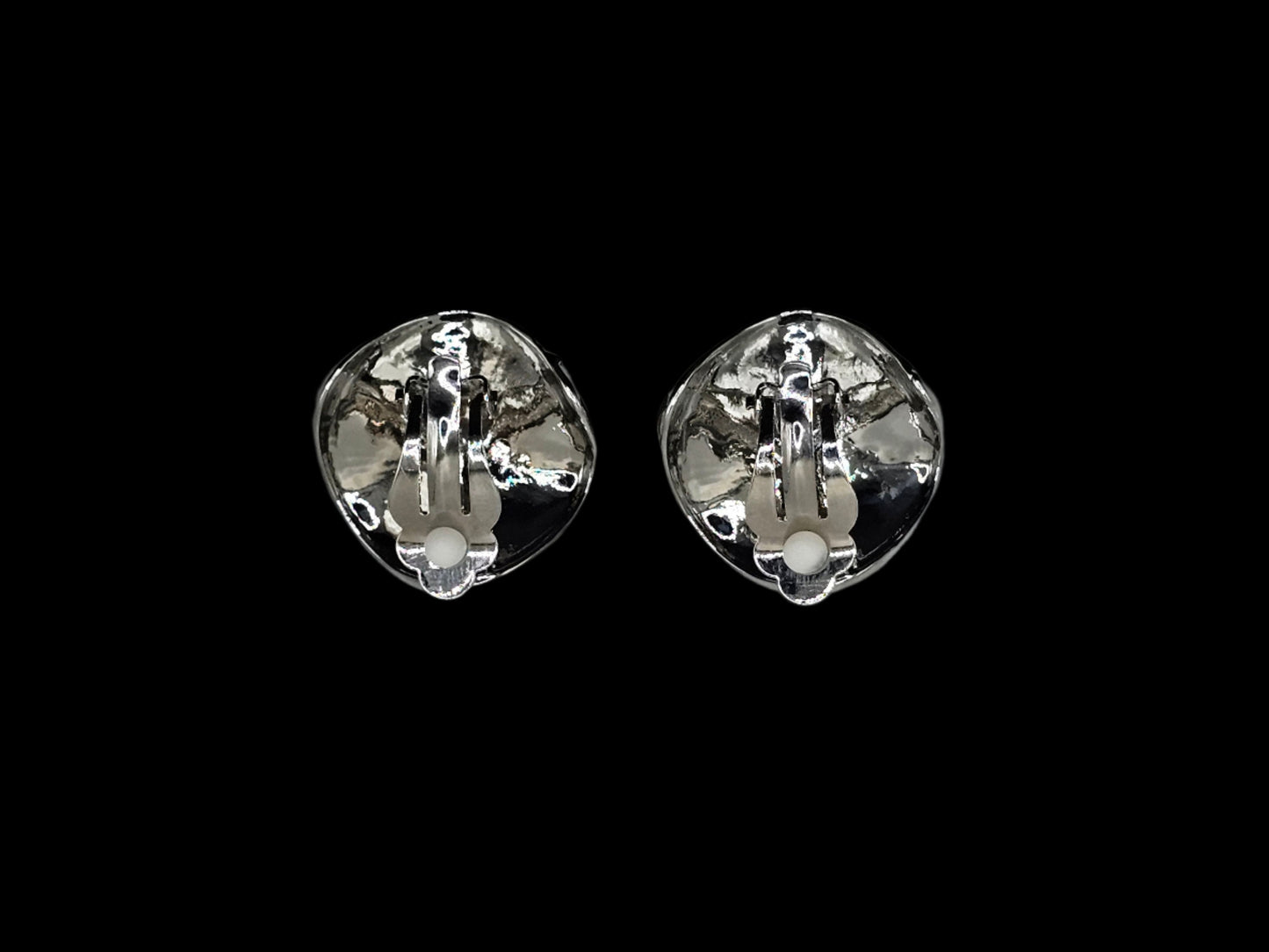 Silver Abstract Earrings