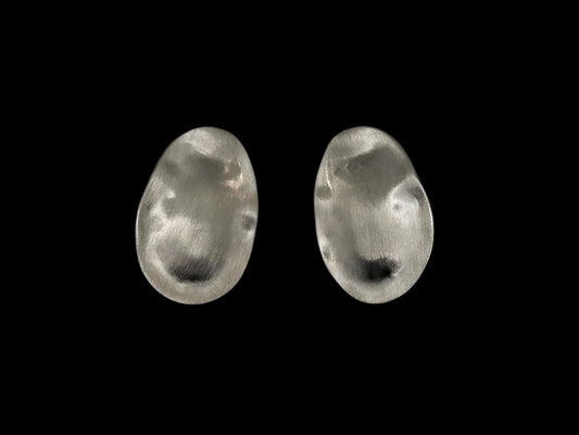 Silver Imperfect Escape Earrings